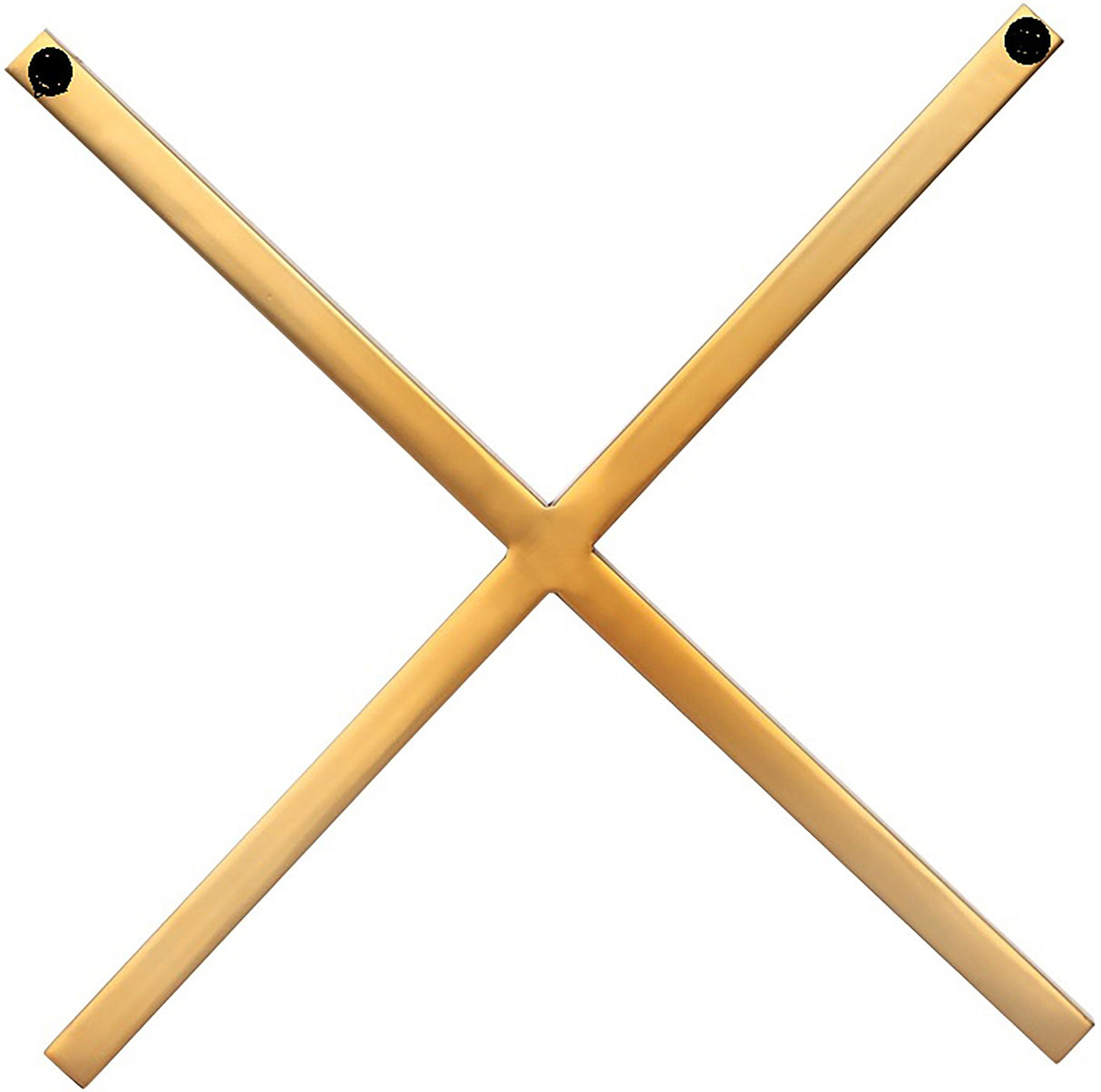 XOXO Gold Stainless Steel Wall Decor - galleria furniture outlet