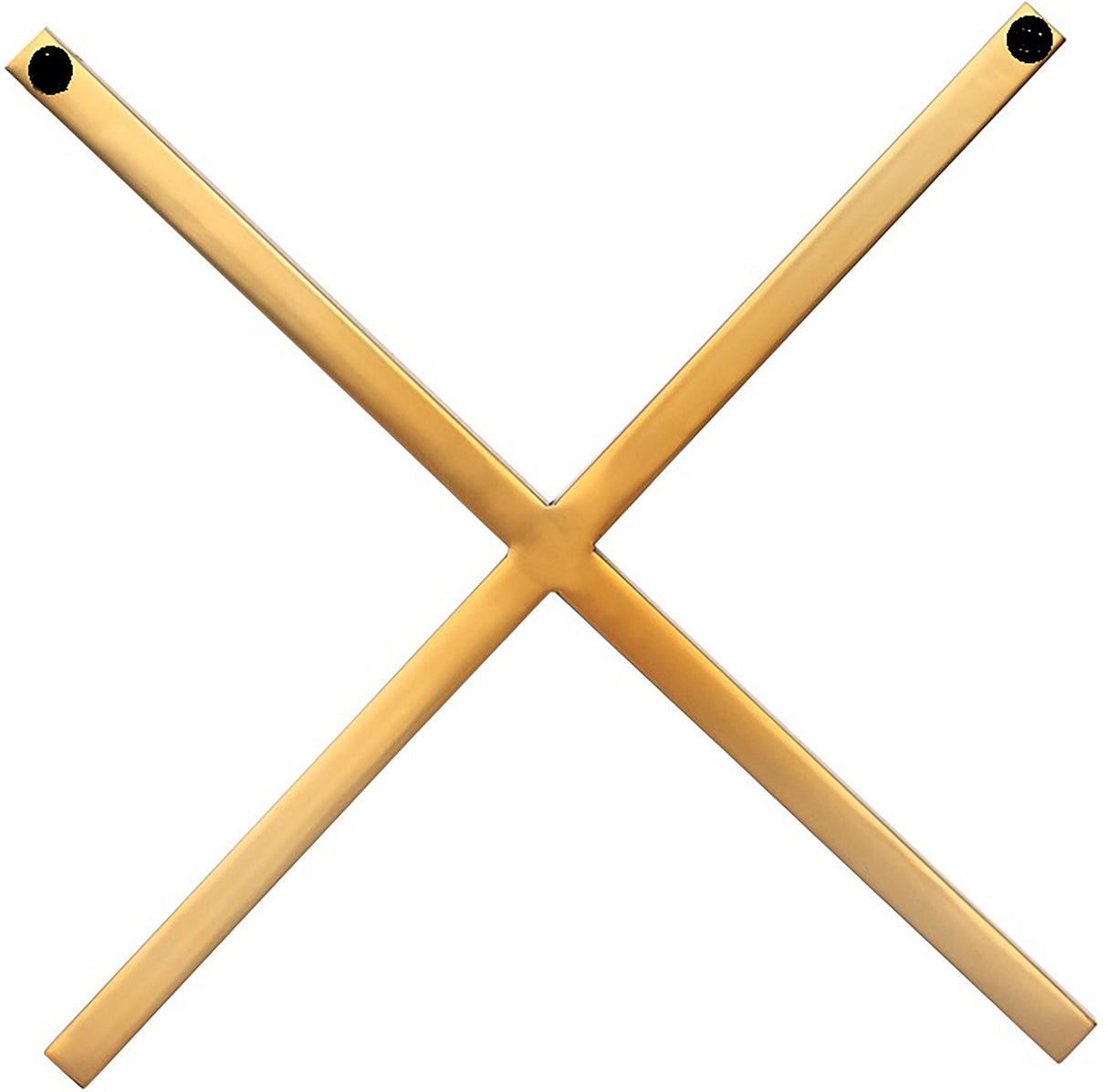 XOXO Gold Stainless Steel Wall Decor - galleria furniture outlet