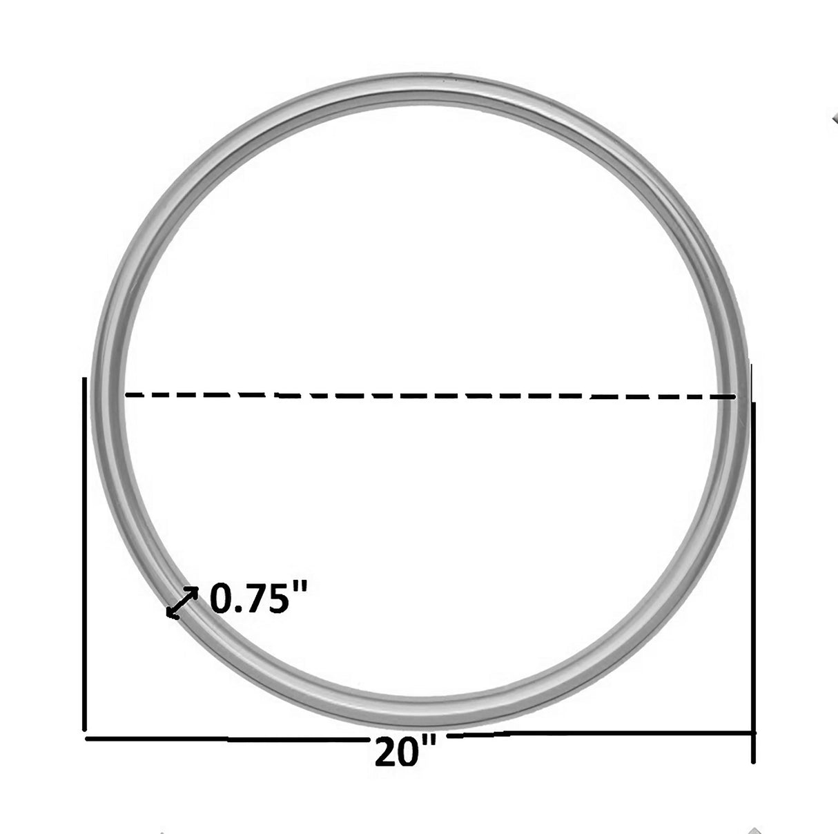 XOXO Chrome Stainless Steel Wall Decor - galleria furniture outlet