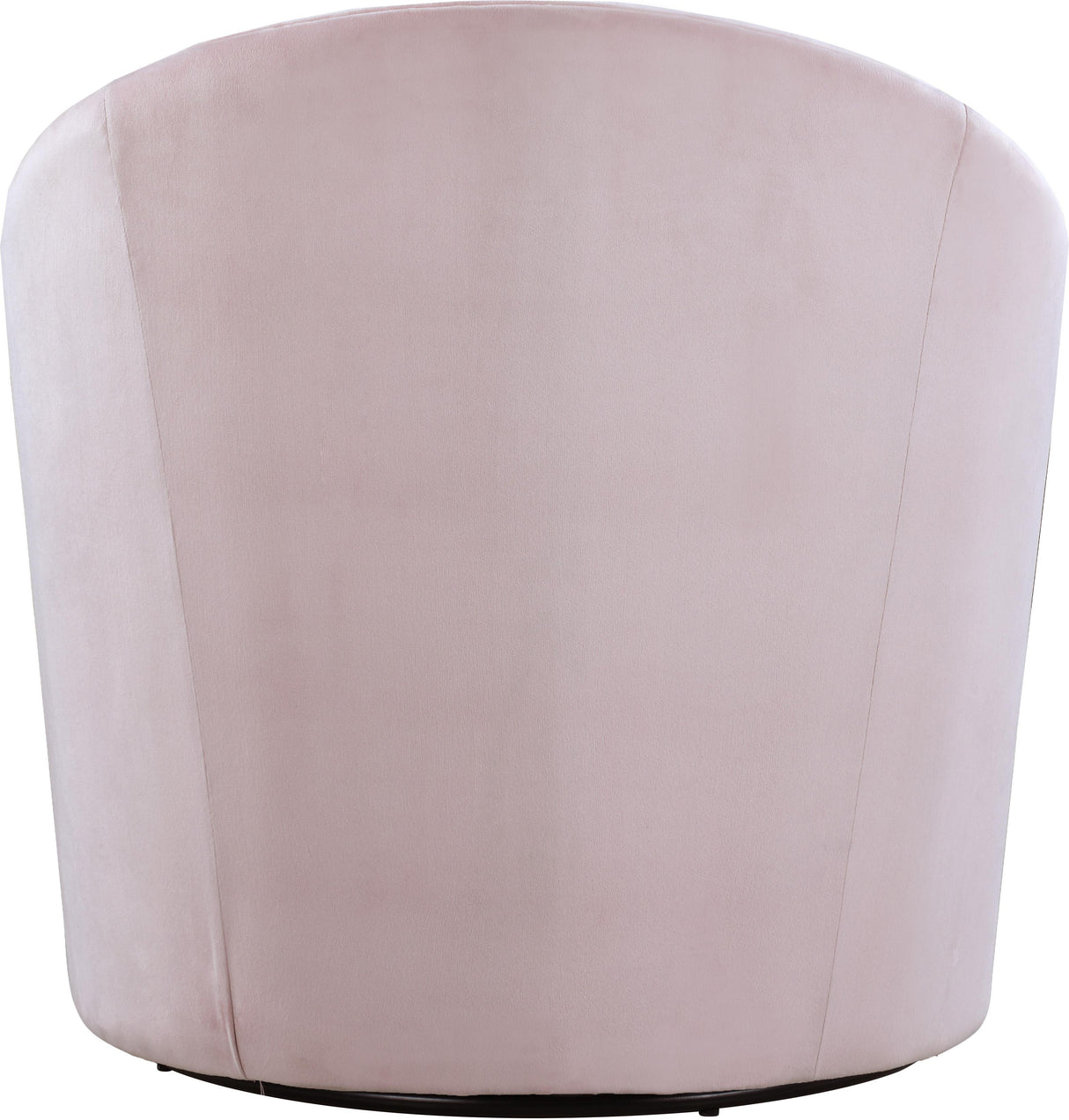 Alessio Pink Velvet Accent Chair - galleria furniture outlet