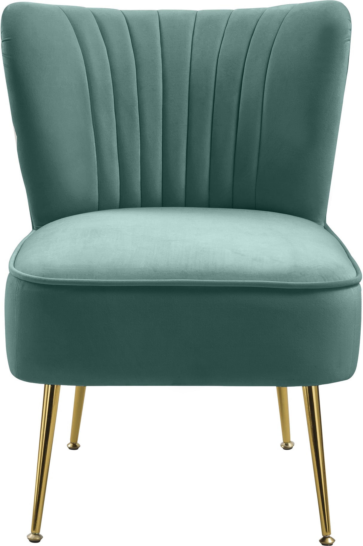 Tess Mint Velvet Accent Chair - galleria furniture outlet