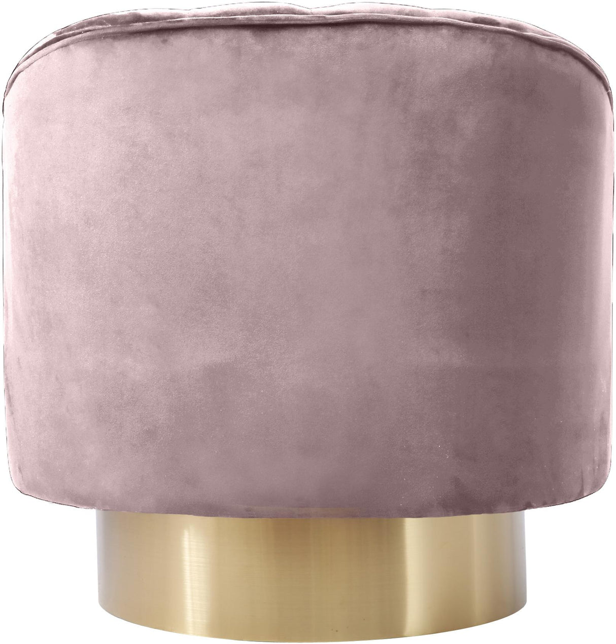 Farrah Pink Velvet Accent Chair - galleria furniture outlet