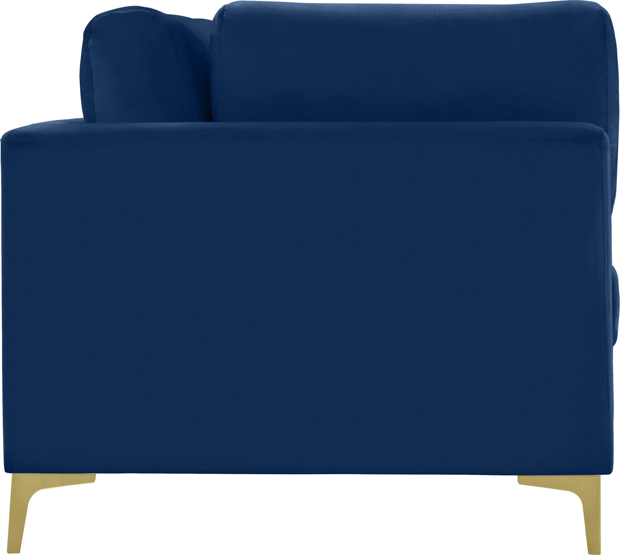 Julia Navy Velvet Modular Sofa - galleria furniture outlet