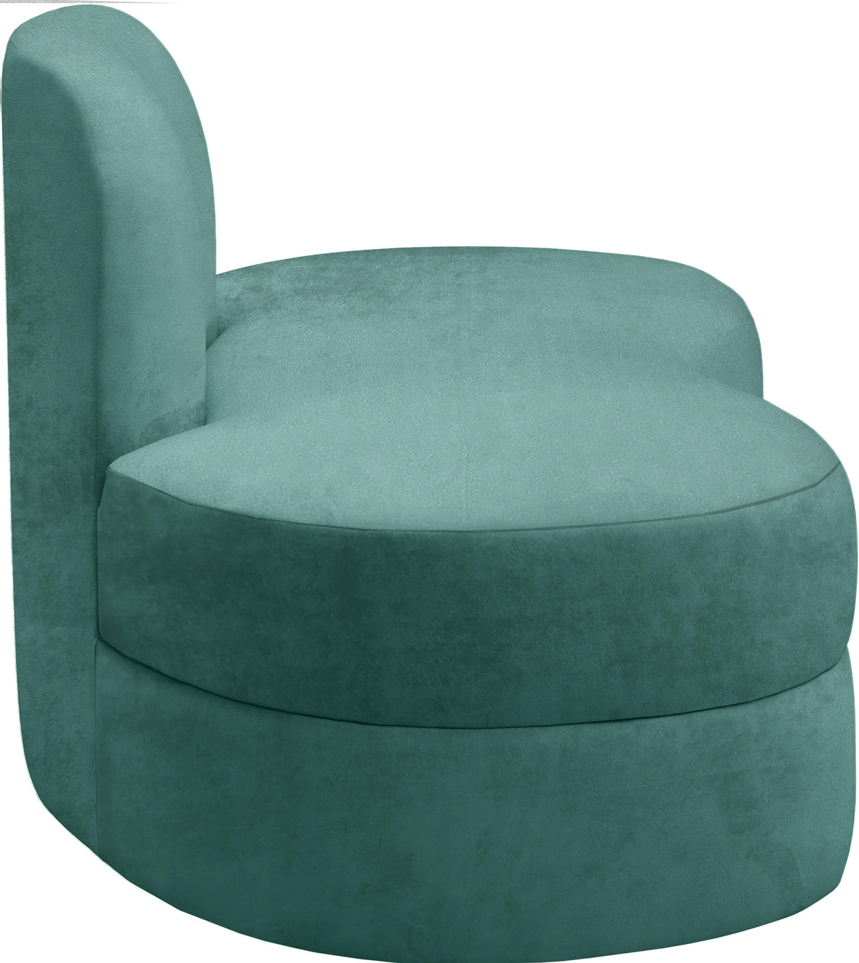 Mitzy Mint Velvet Loveseat - galleria furniture outlet