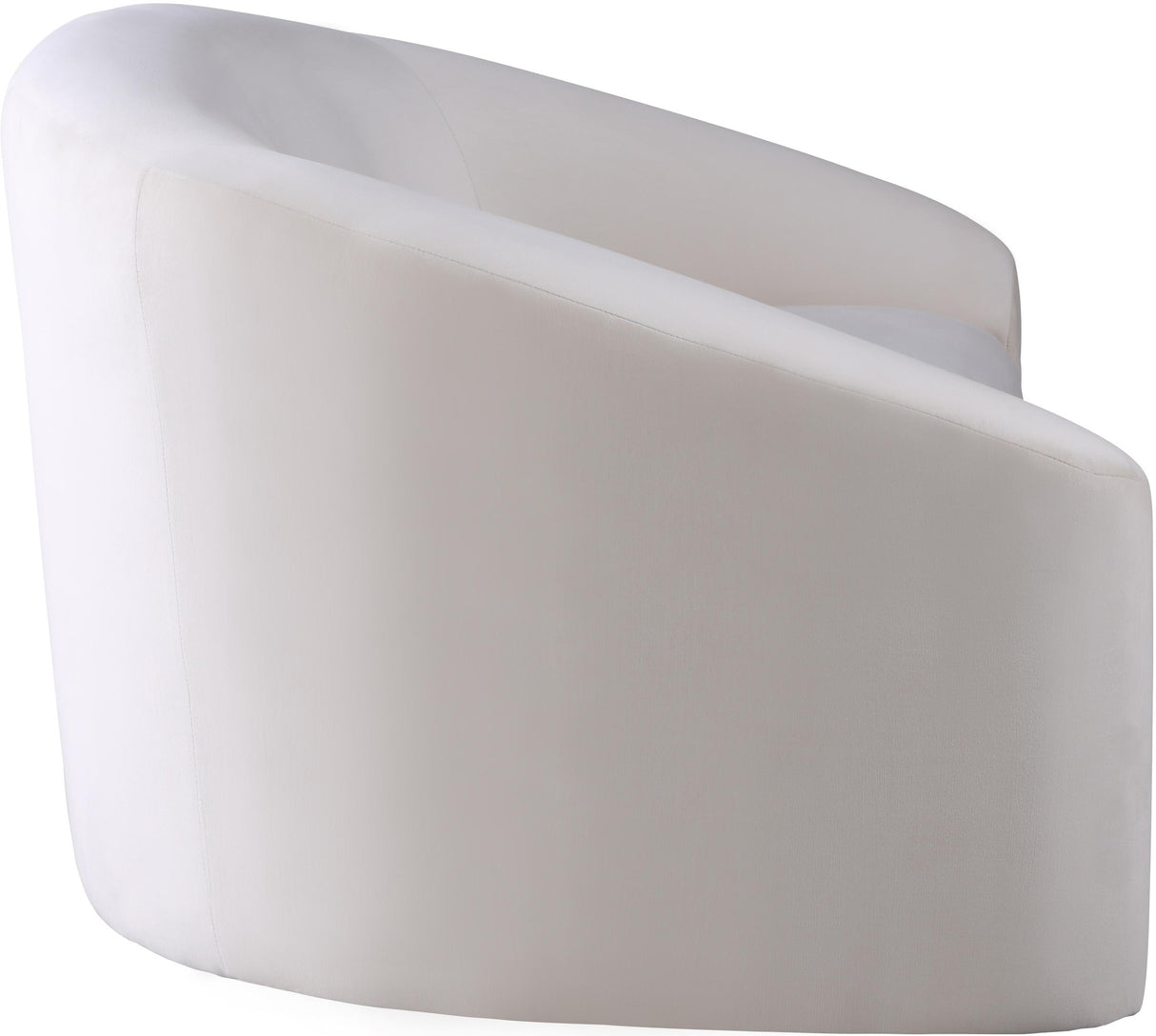 Riley Cream Velvet Sofa - galleria furniture outlet