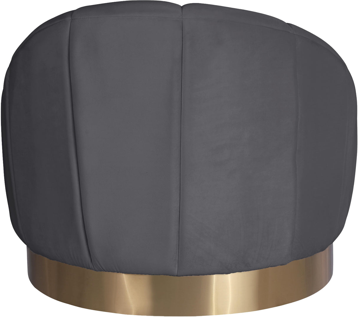 Shelly Grey Velvet Chair - galleria furniture outlet