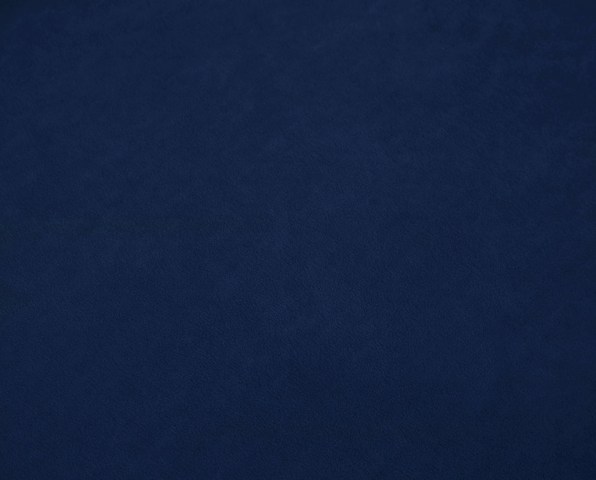 Cozy Navy Velvet Cloud Modular Armless Sofa