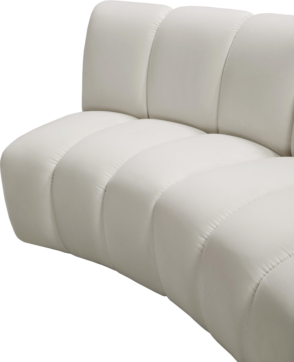 Infinity Cream Velvet 11pc. Modular Sectional - galleria furniture outlet