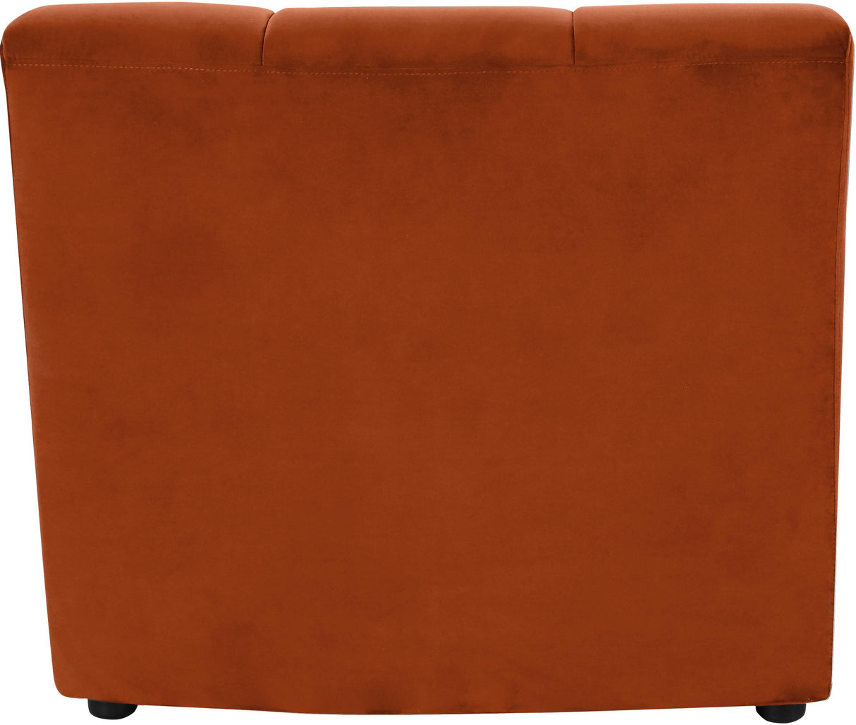 Limitless Cognac Velvet Modular Chair - galleria furniture outlet
