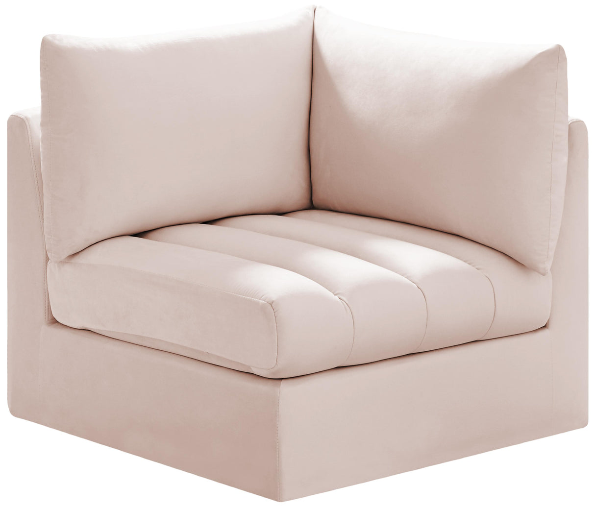 Jacob Pink Velvet Corner