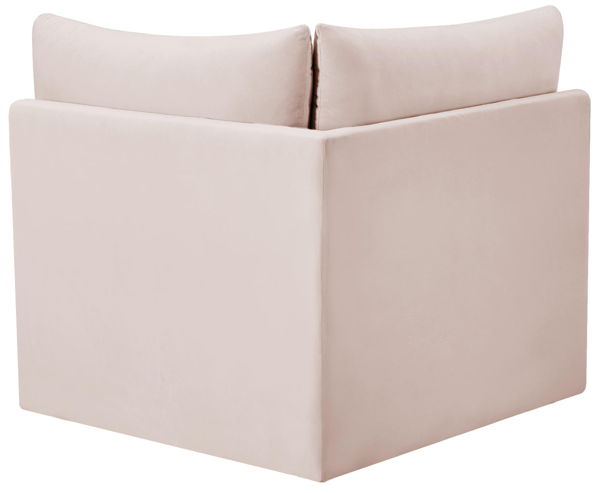 Jacob Pink Velvet Corner
