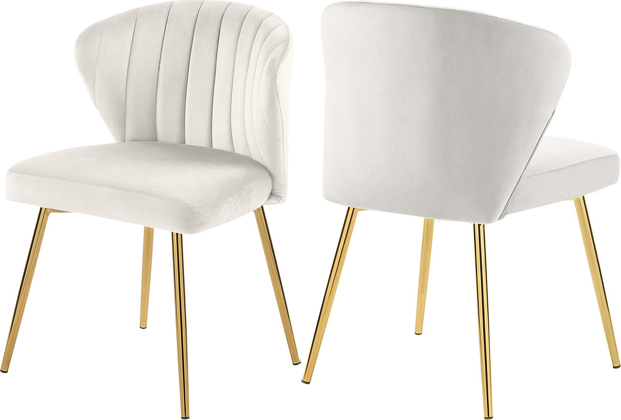 Finley Cream Velvet Dining Chair