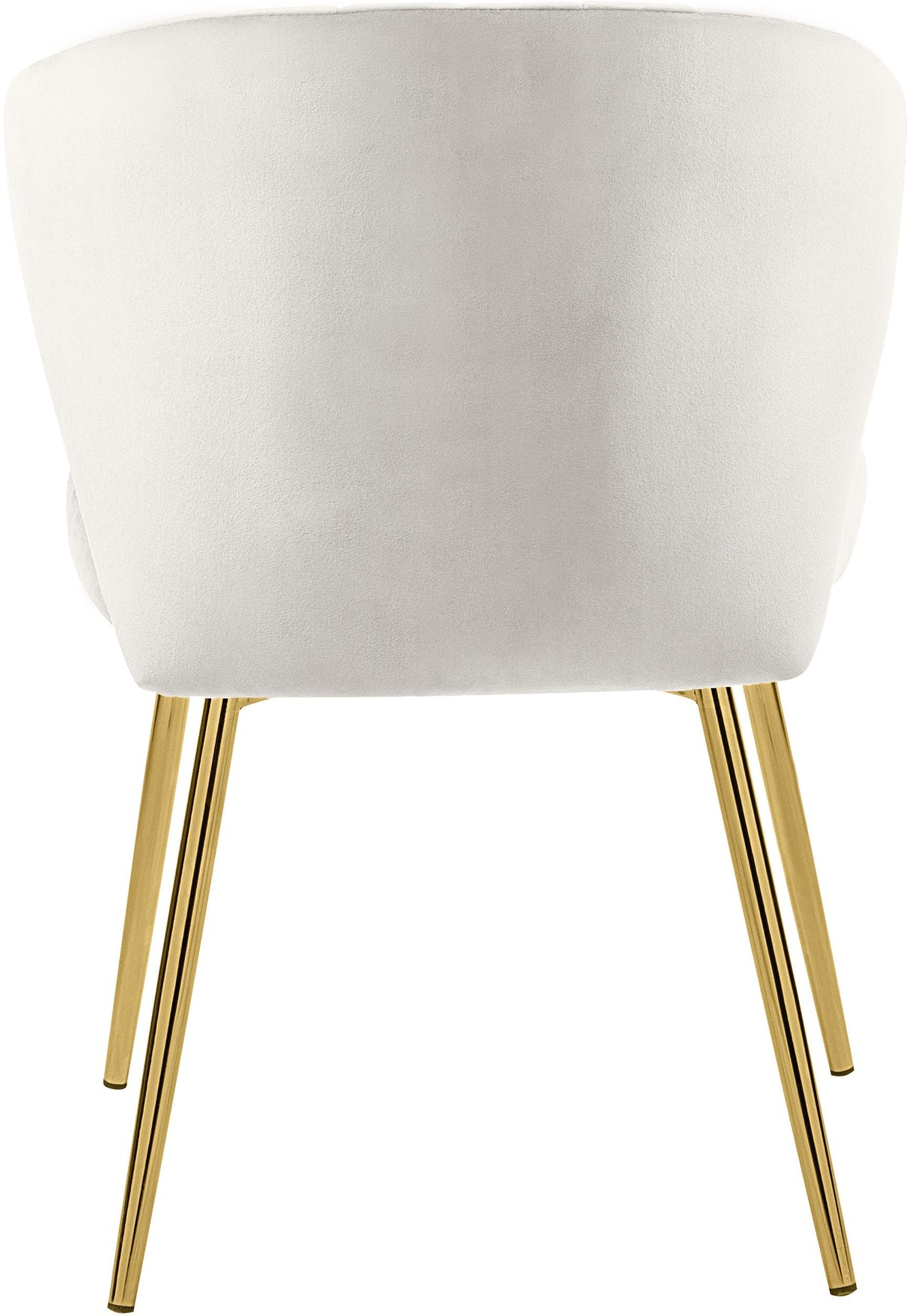 Finley Cream Velvet Dining Chair - galleria furniture outlet
