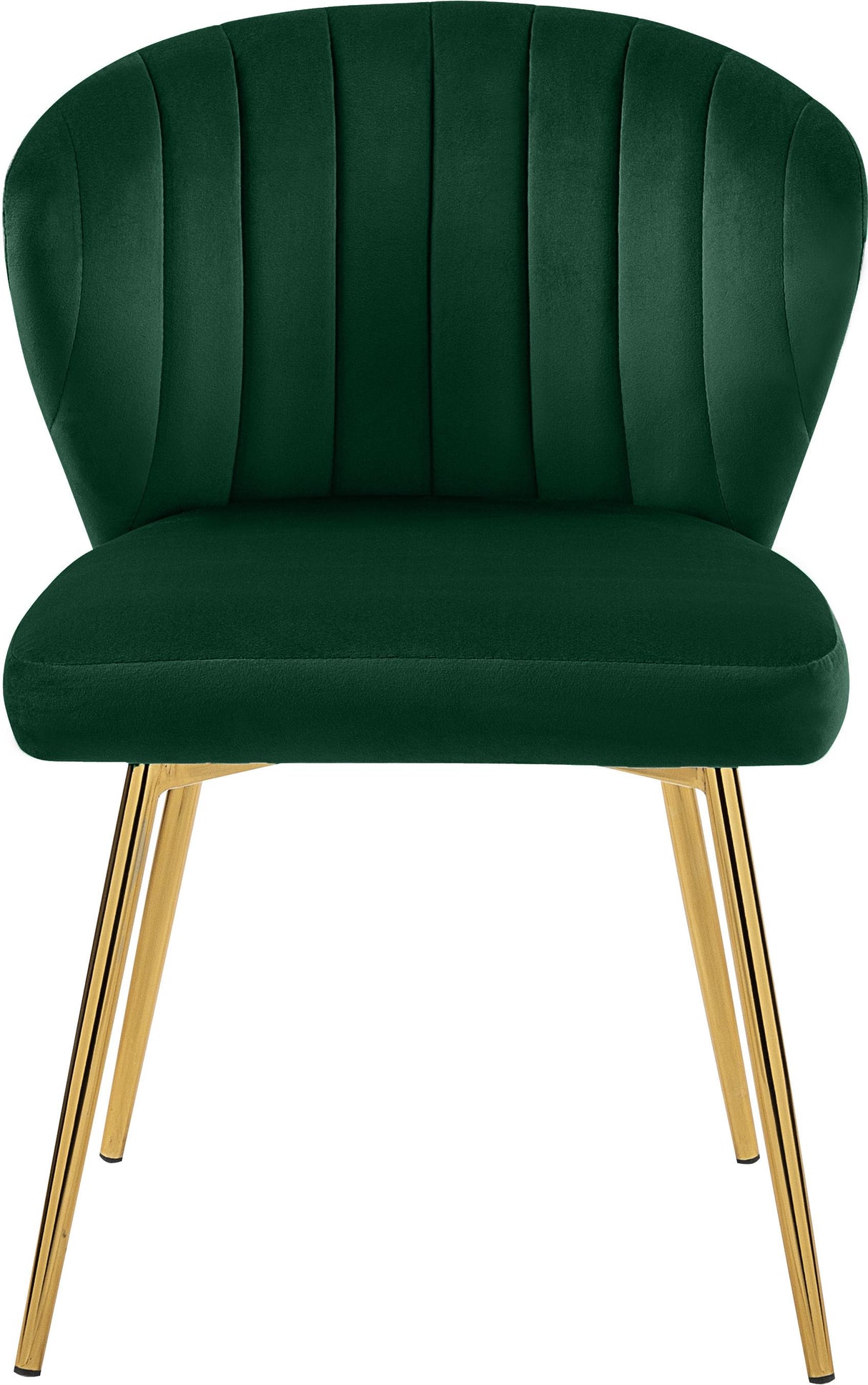 Finley Green Velvet Dining Chair - galleria furniture outlet
