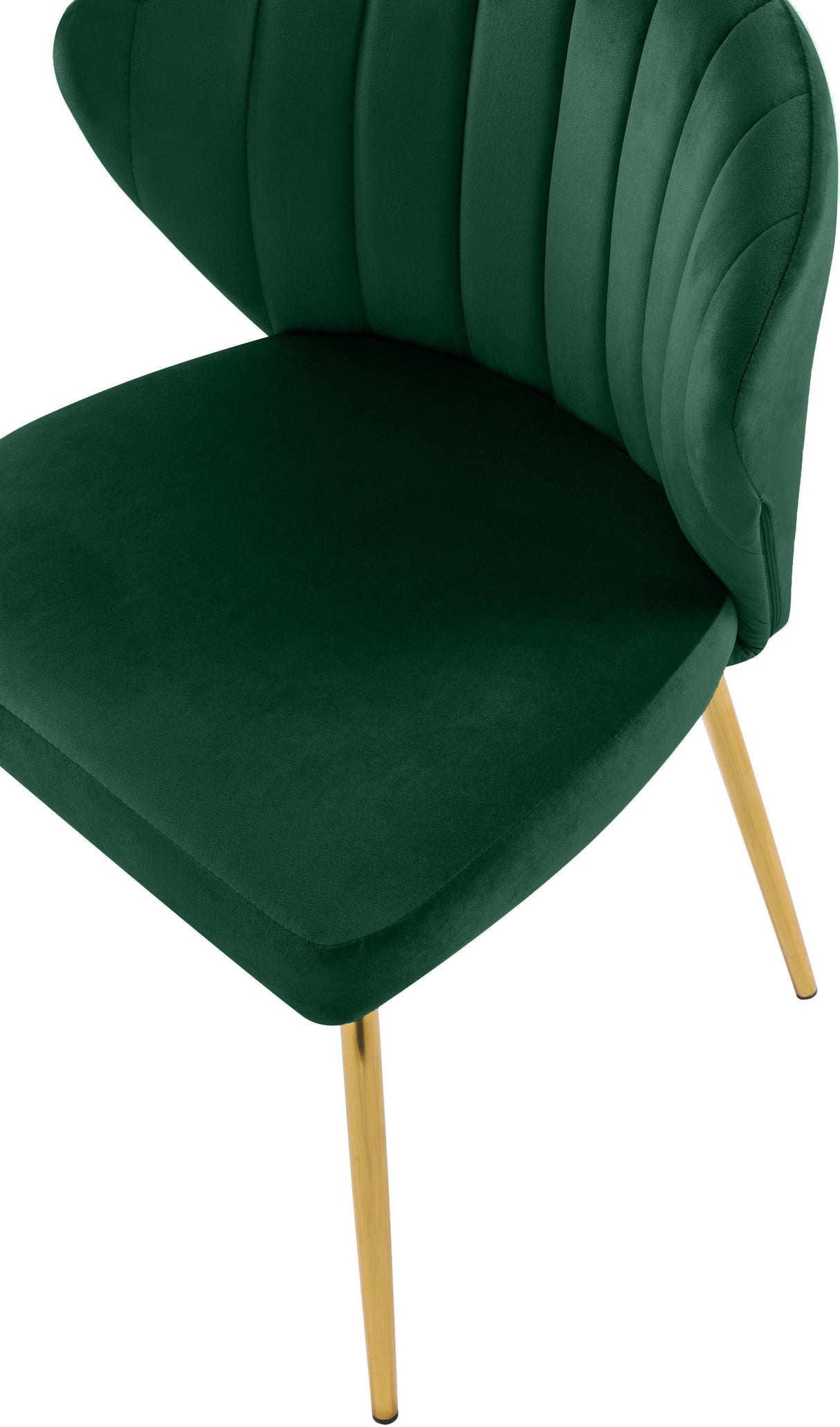 Finley Green Velvet Dining Chair - galleria furniture outlet