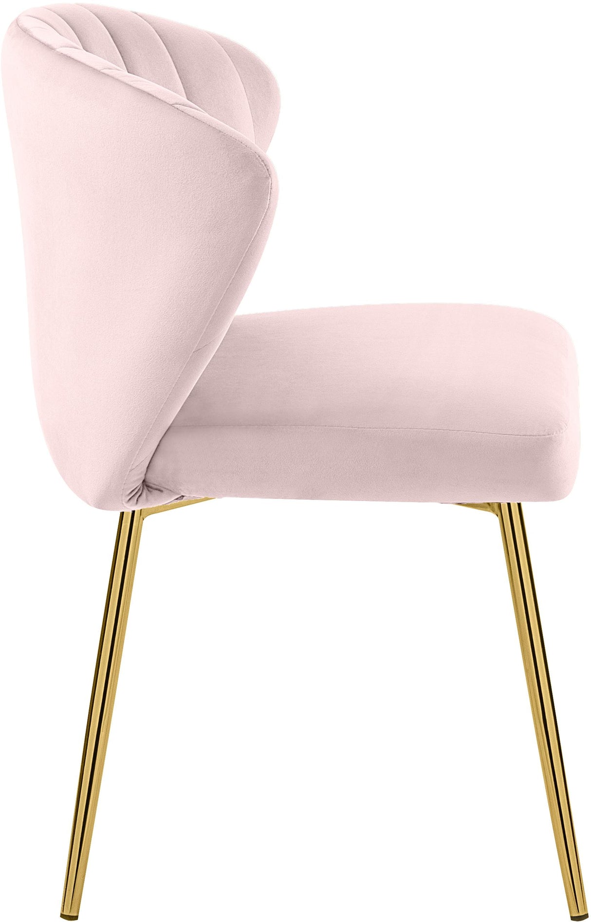 Finley Pink Velvet Dining Chair - galleria furniture outlet