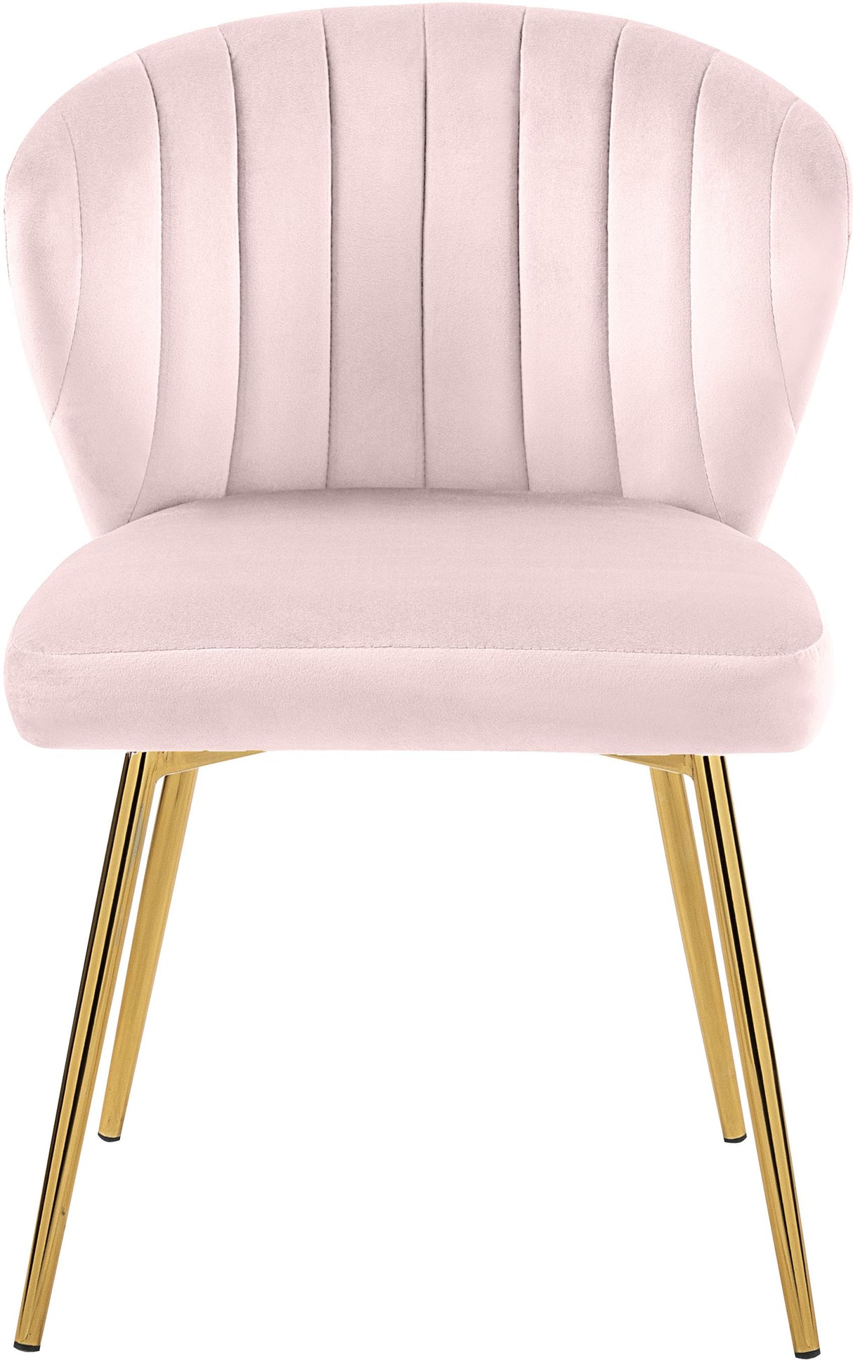 Finley Pink Velvet Dining Chair - galleria furniture outlet