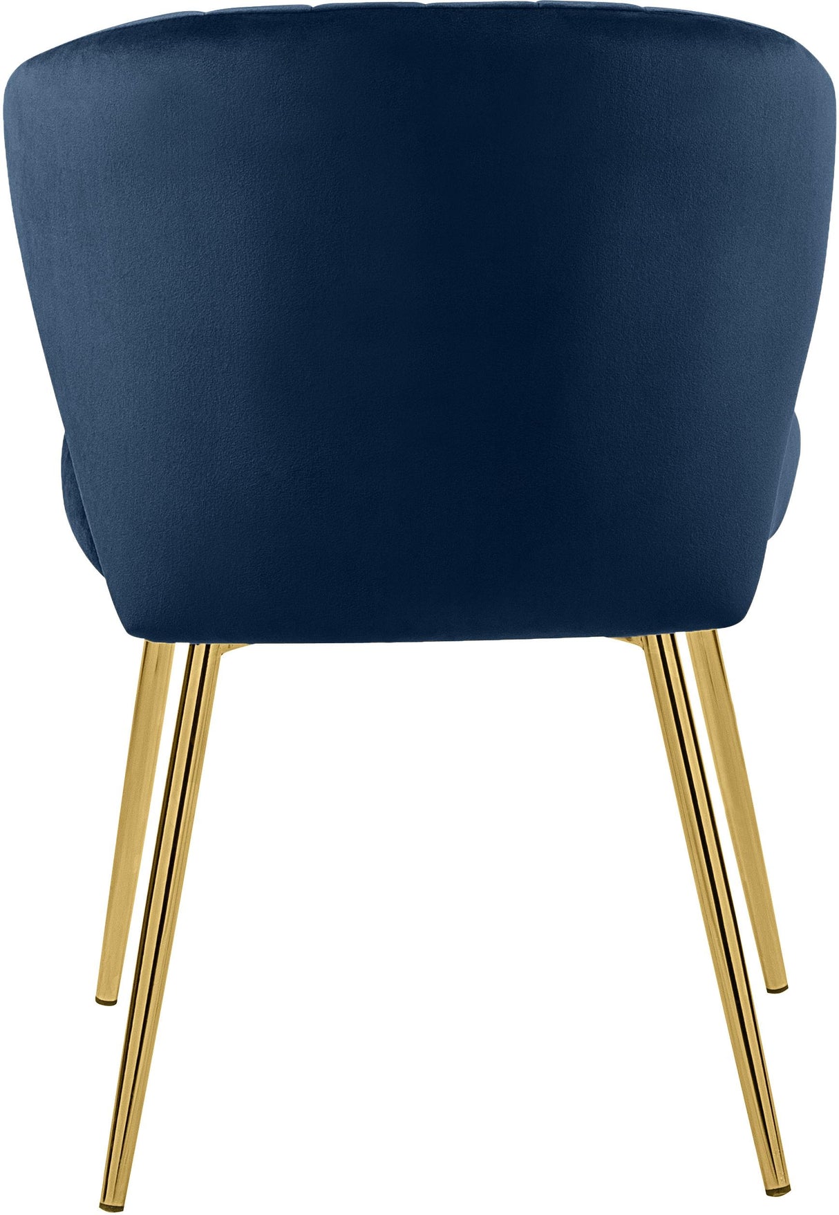 Finley Navy Velvet Dining Chair - galleria furniture outlet