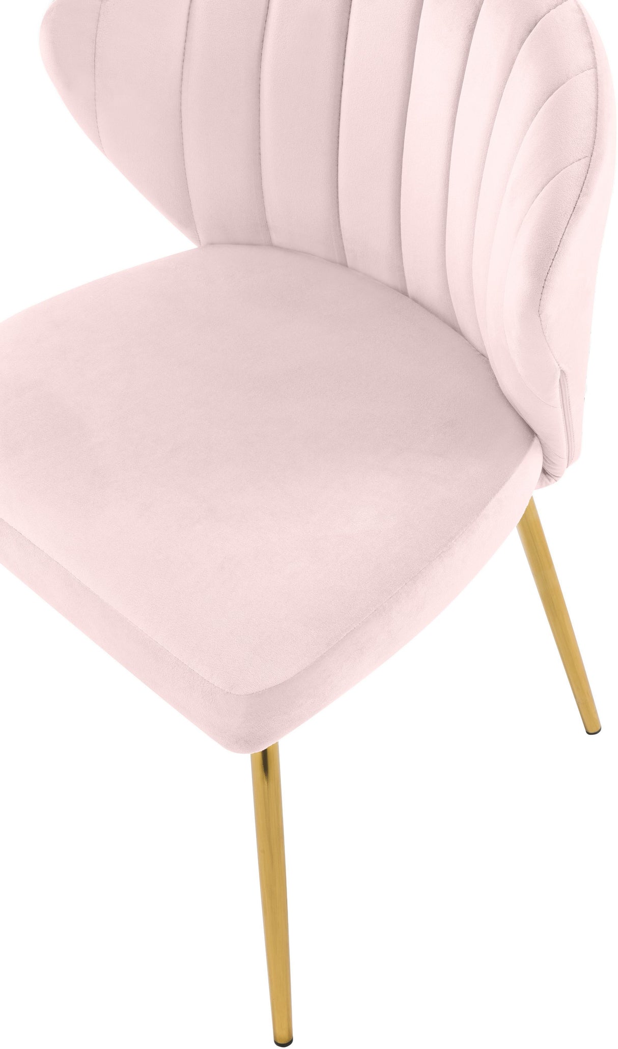 Finley Pink Velvet Dining Chair - galleria furniture outlet