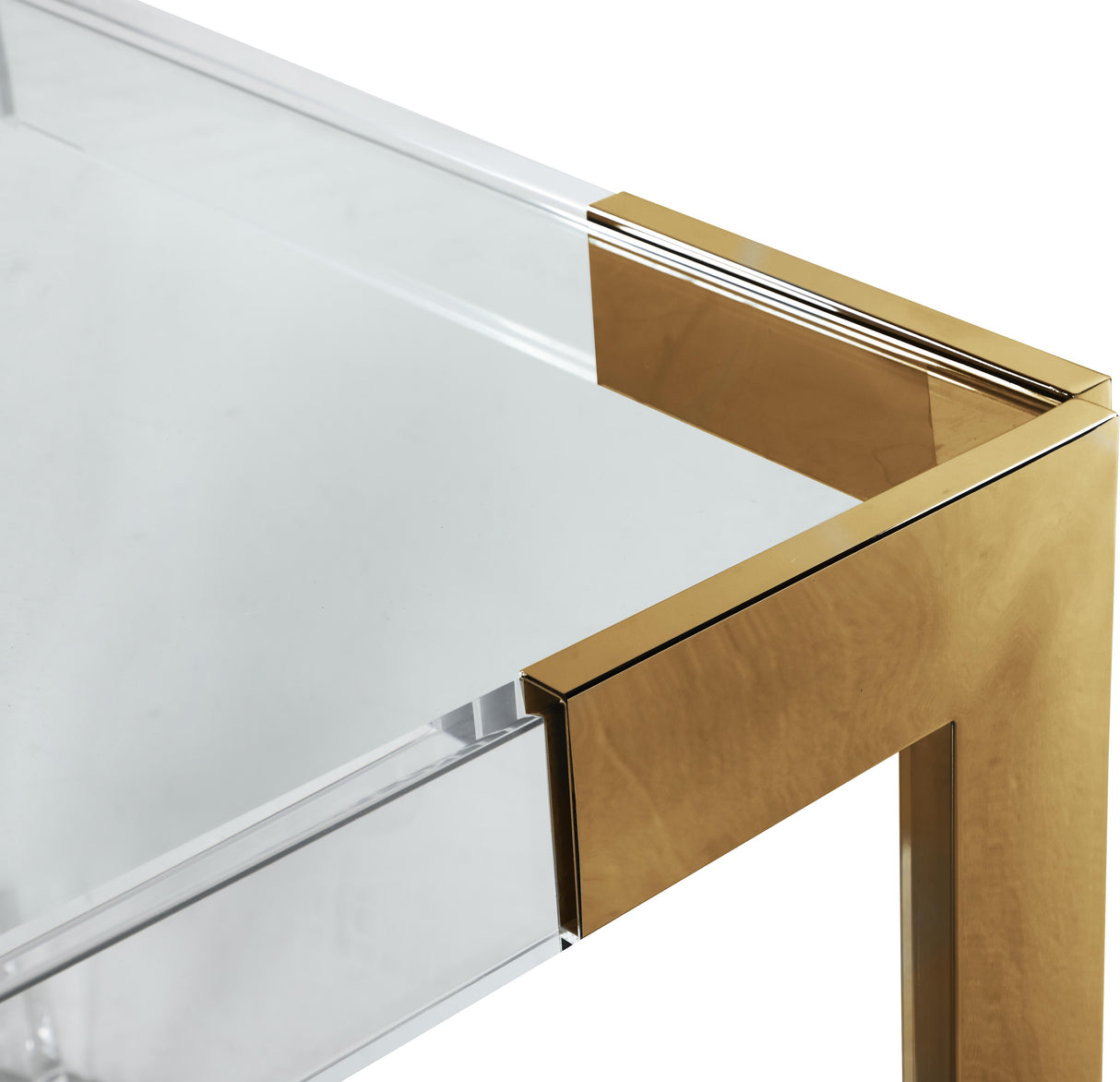 Casper Rich Gold Dining Table - galleria furniture outlet