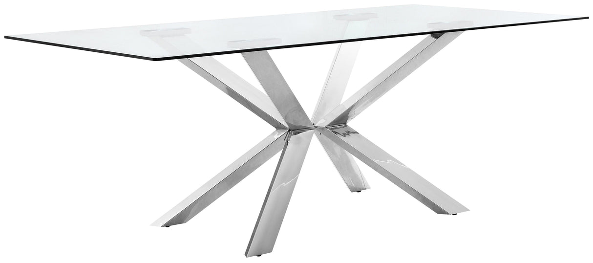 Juno Chrome Dining Table