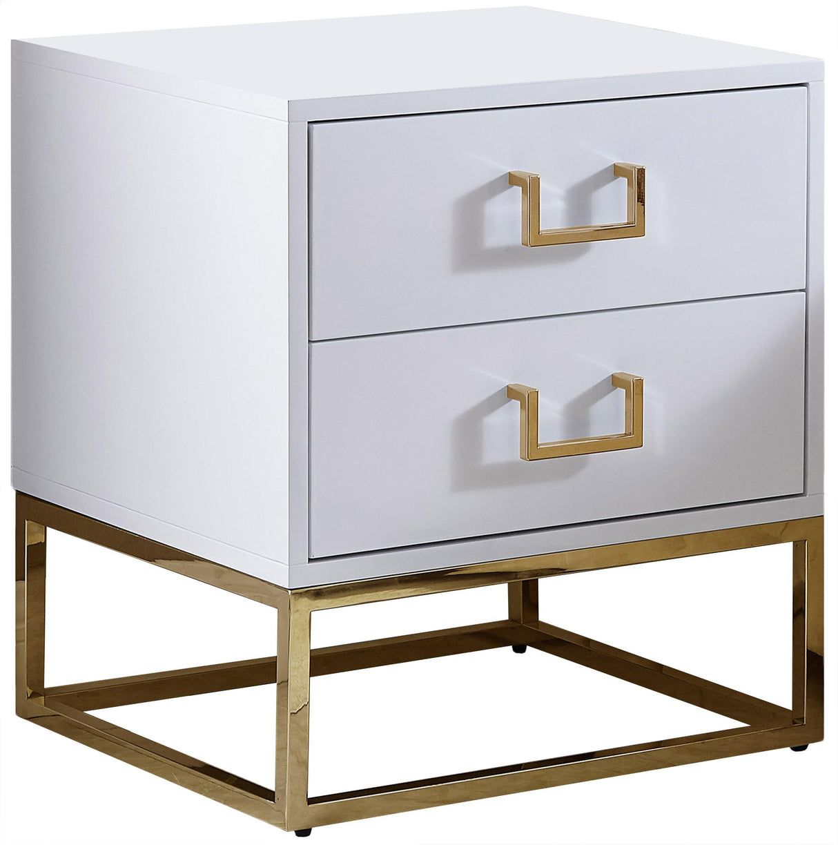 Nova White Side Table