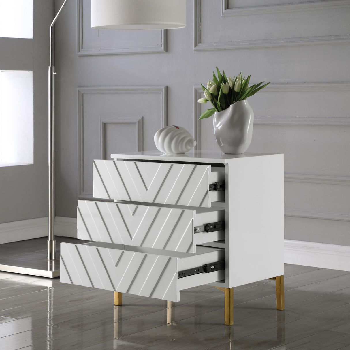Collette Side Table - galleria furniture outlet