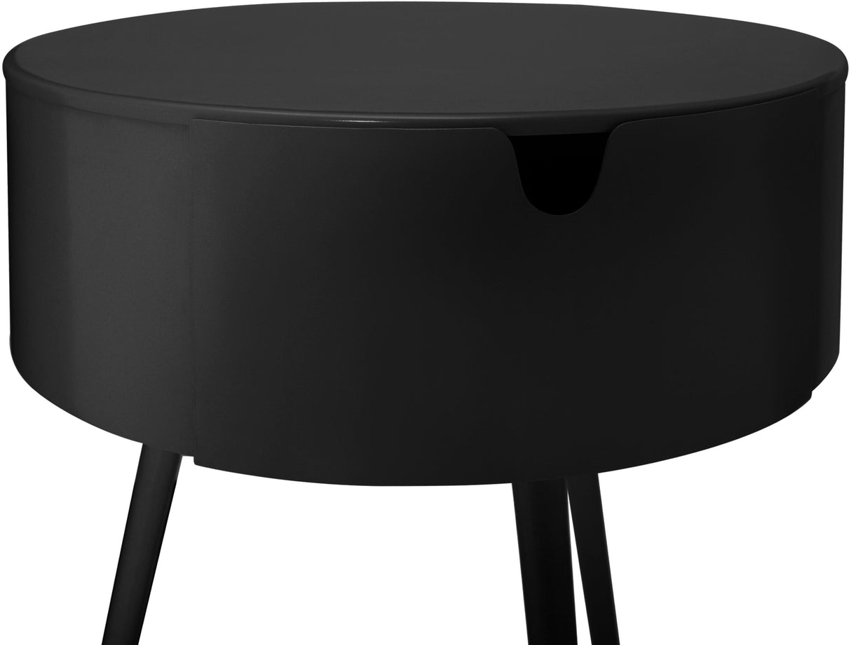 Bali Black Night Stand - galleria furniture outlet