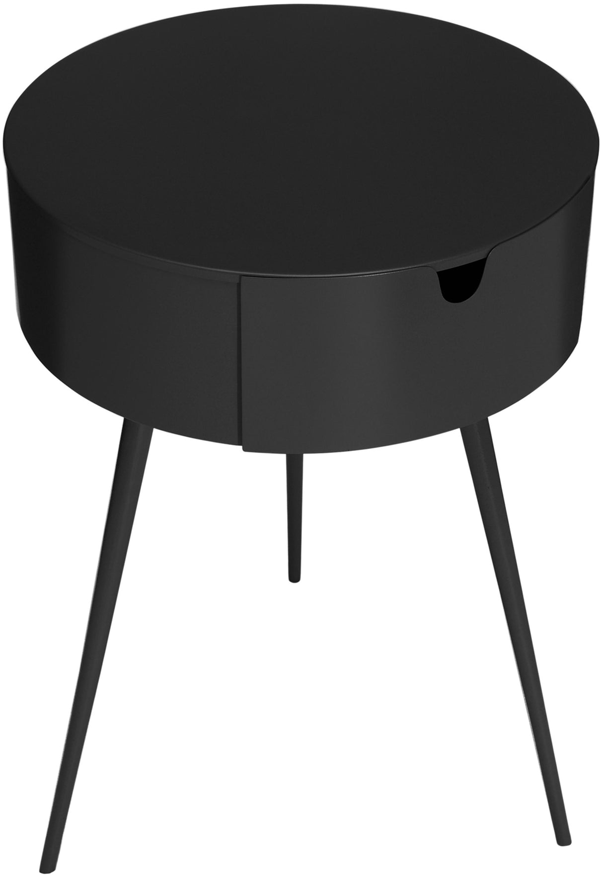 Bali Black Night Stand - galleria furniture outlet