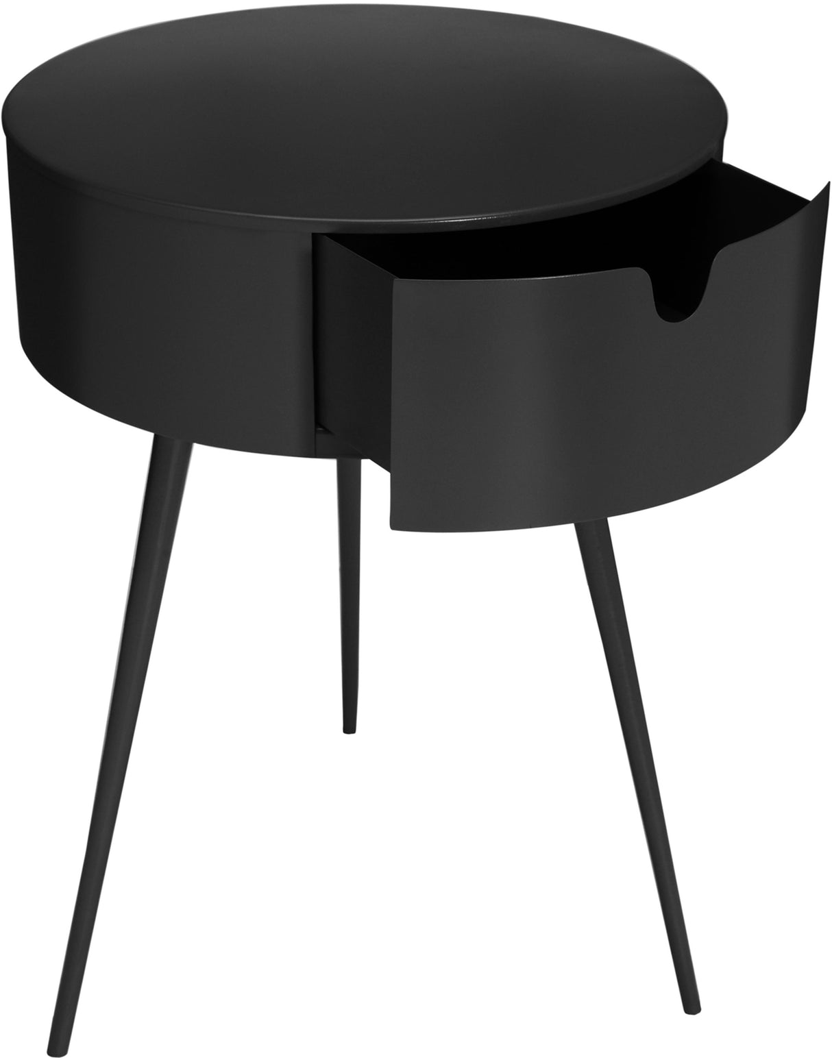 Bali Black Night Stand - galleria furniture outlet