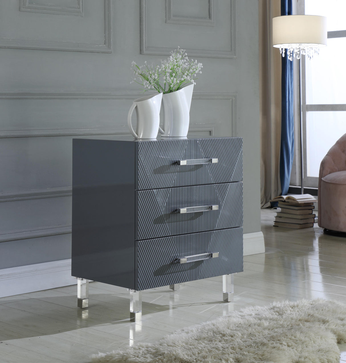 Anastasia Side Table - galleria furniture outlet