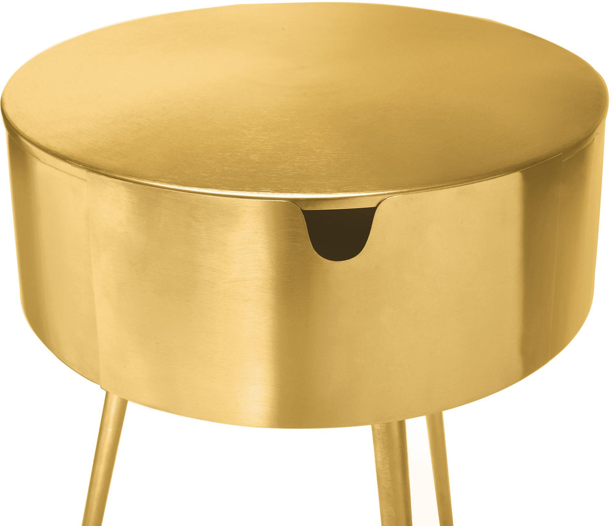 Bali Gold Night Stand - galleria furniture outlet