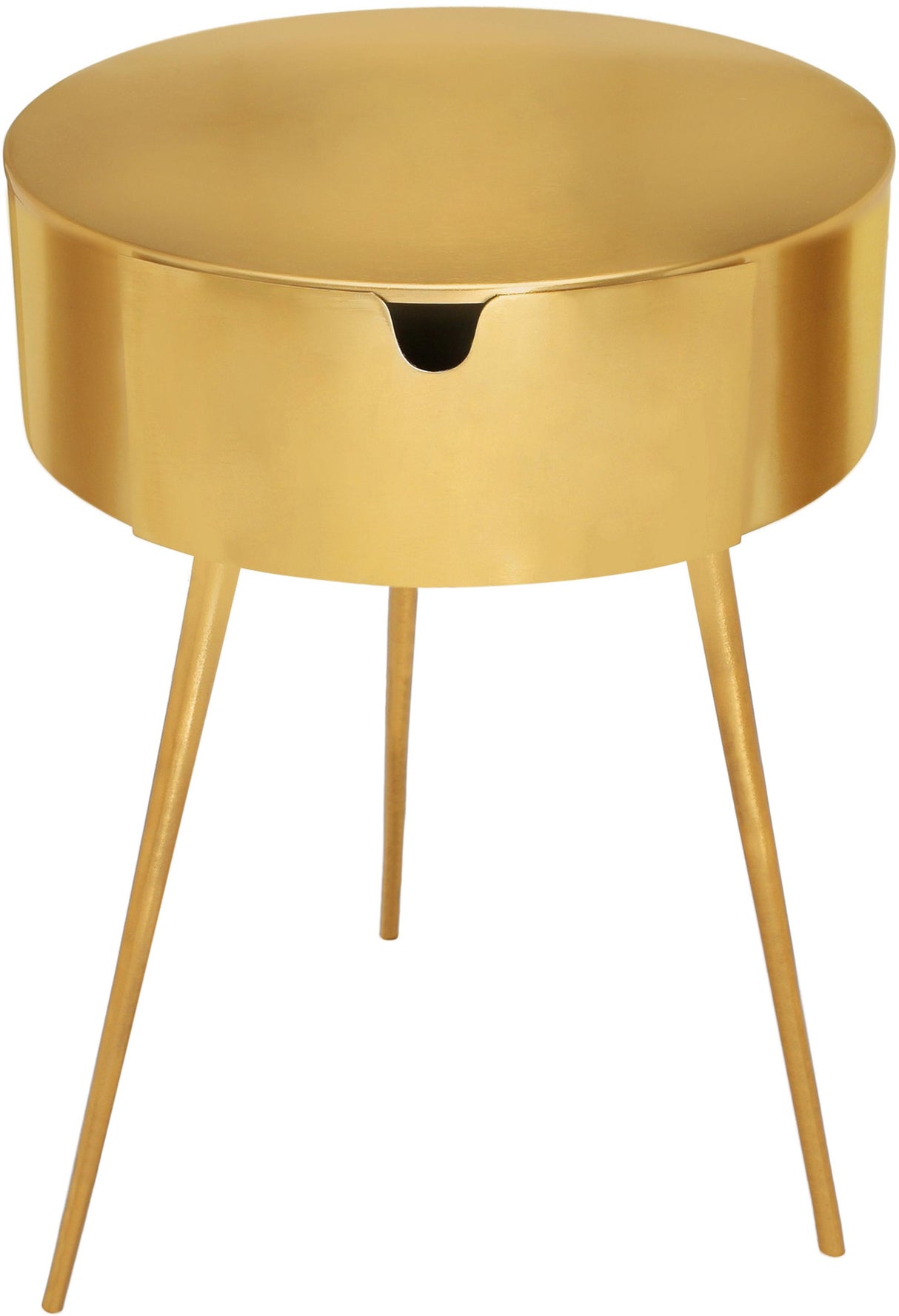 Bali Gold Night Stand - galleria furniture outlet