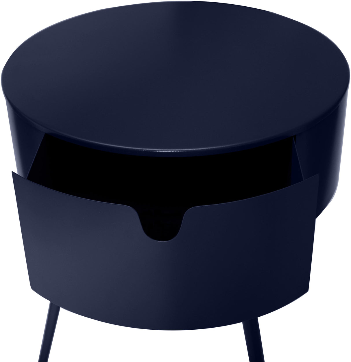Bali Navy Night Stand - galleria furniture outlet