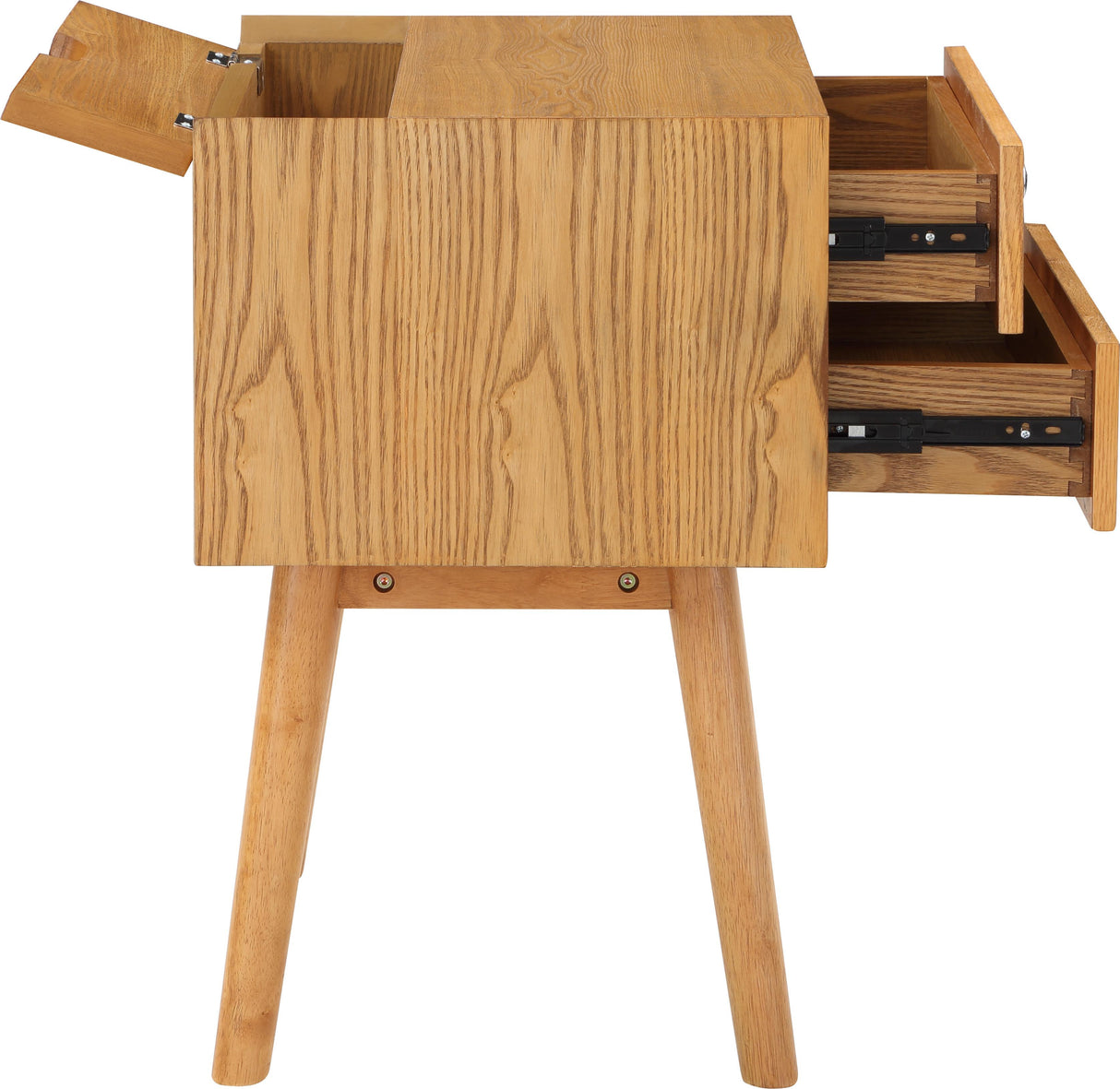 Teddy Natural Night Stand - galleria furniture outlet