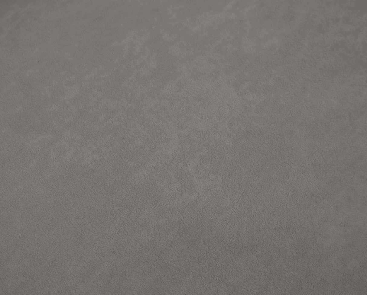 Plush Grey Velvet Standard Cloud Modular Armless Chair