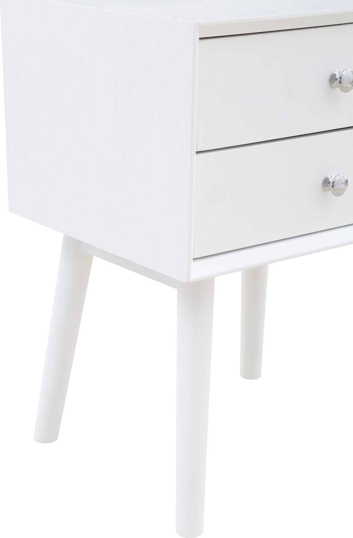 Teddy White Night Stand