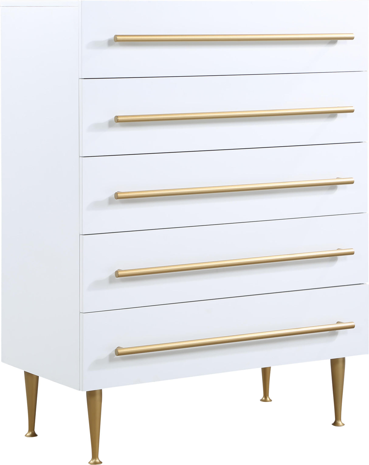 Marisol White Chest - galleria furniture outlet