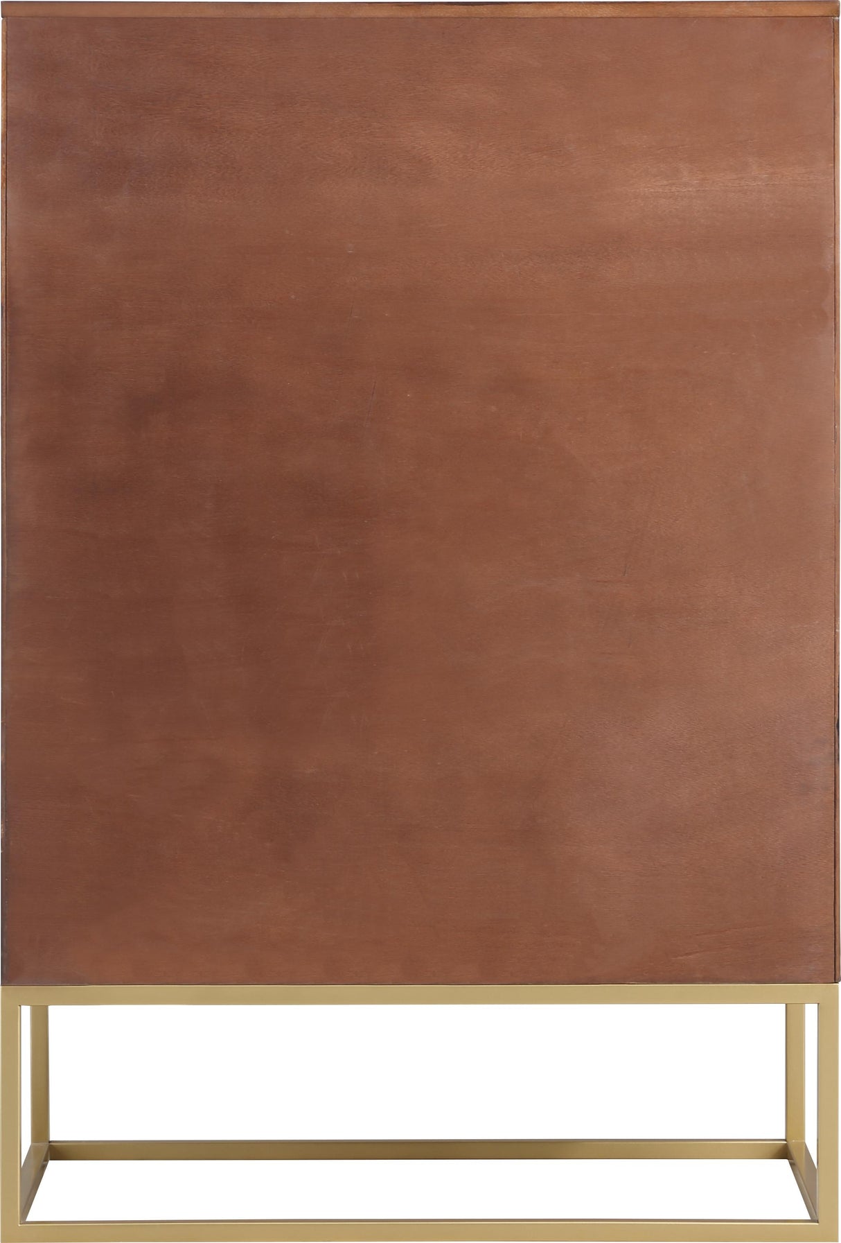 Maxine Cherry / Gold Chest - galleria furniture outlet