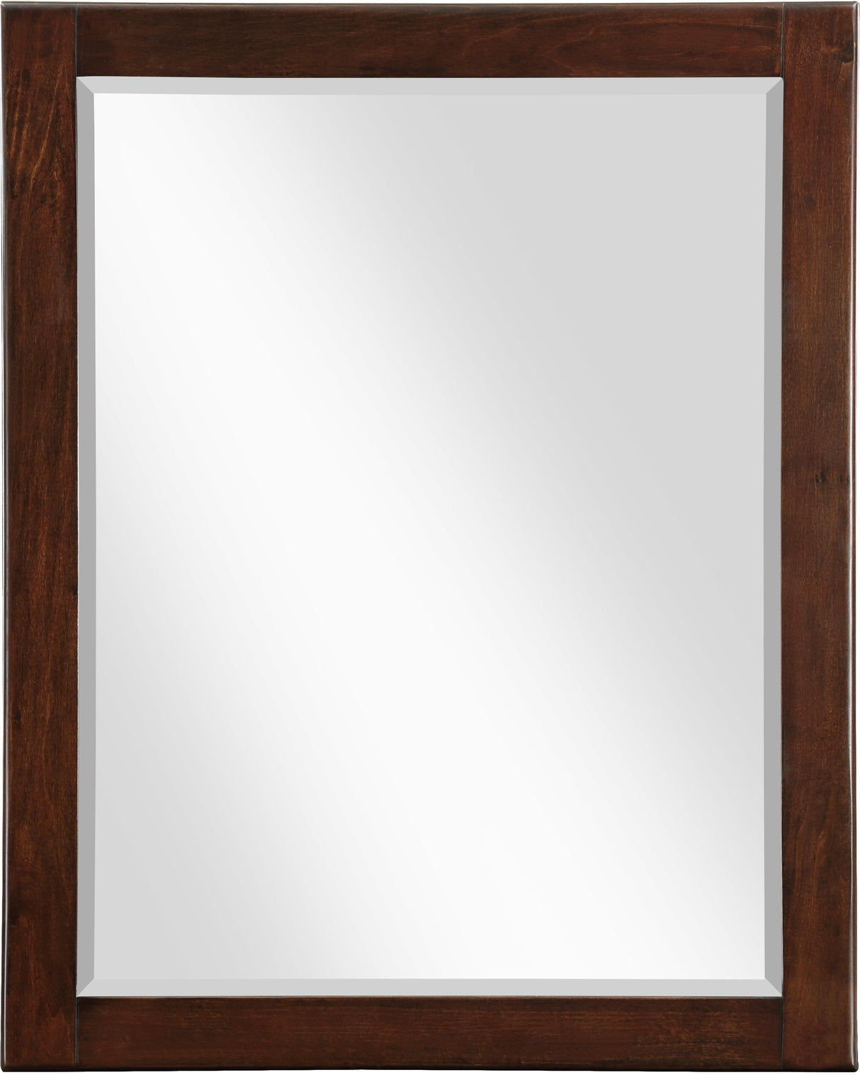 Maxine Cherry / Gold Mirror - galleria furniture outlet