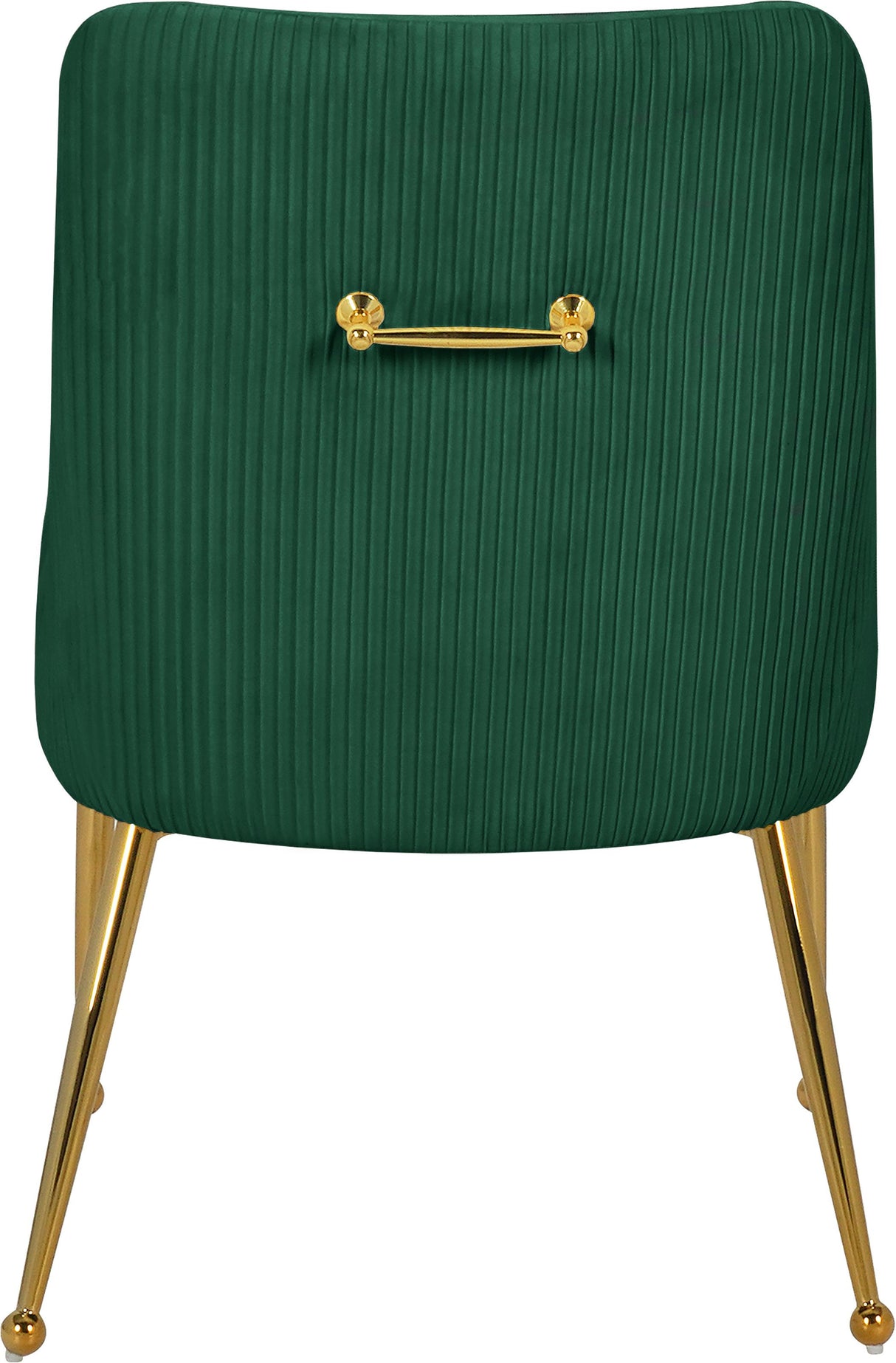Ace Green Velvet Dining Chair - galleria furniture outlet