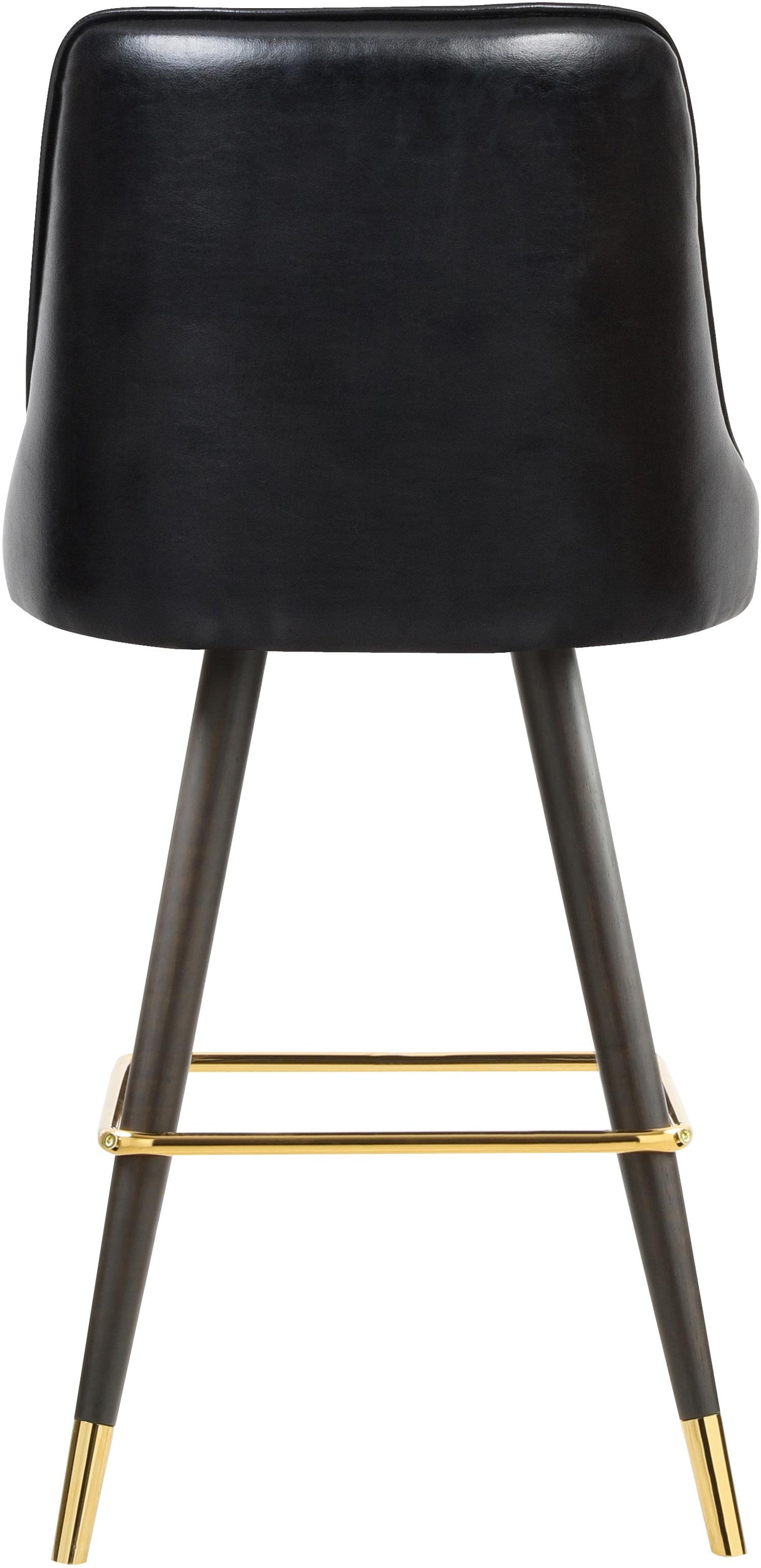 Portnoy Black Faux Leather Counter/Bar Stool - galleria furniture outlet