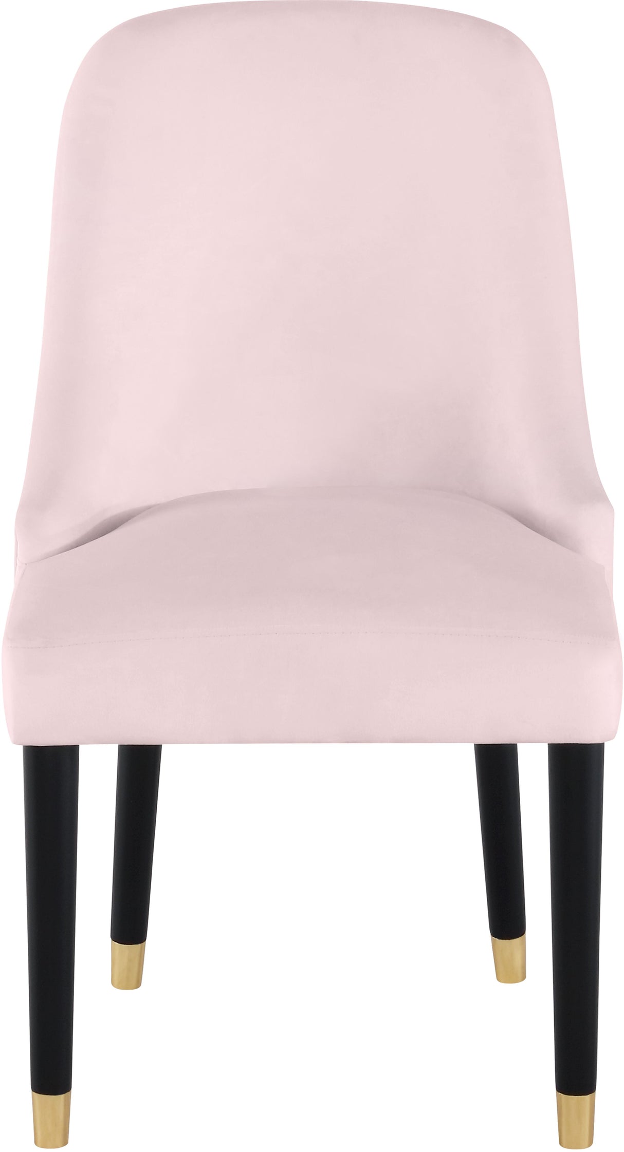 Omni Pink Velvet Dining Chair - galleria furniture outlet