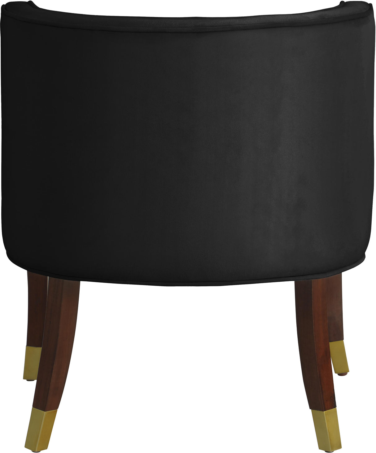 Perry Black Velvet Dining Chair - galleria furniture outlet