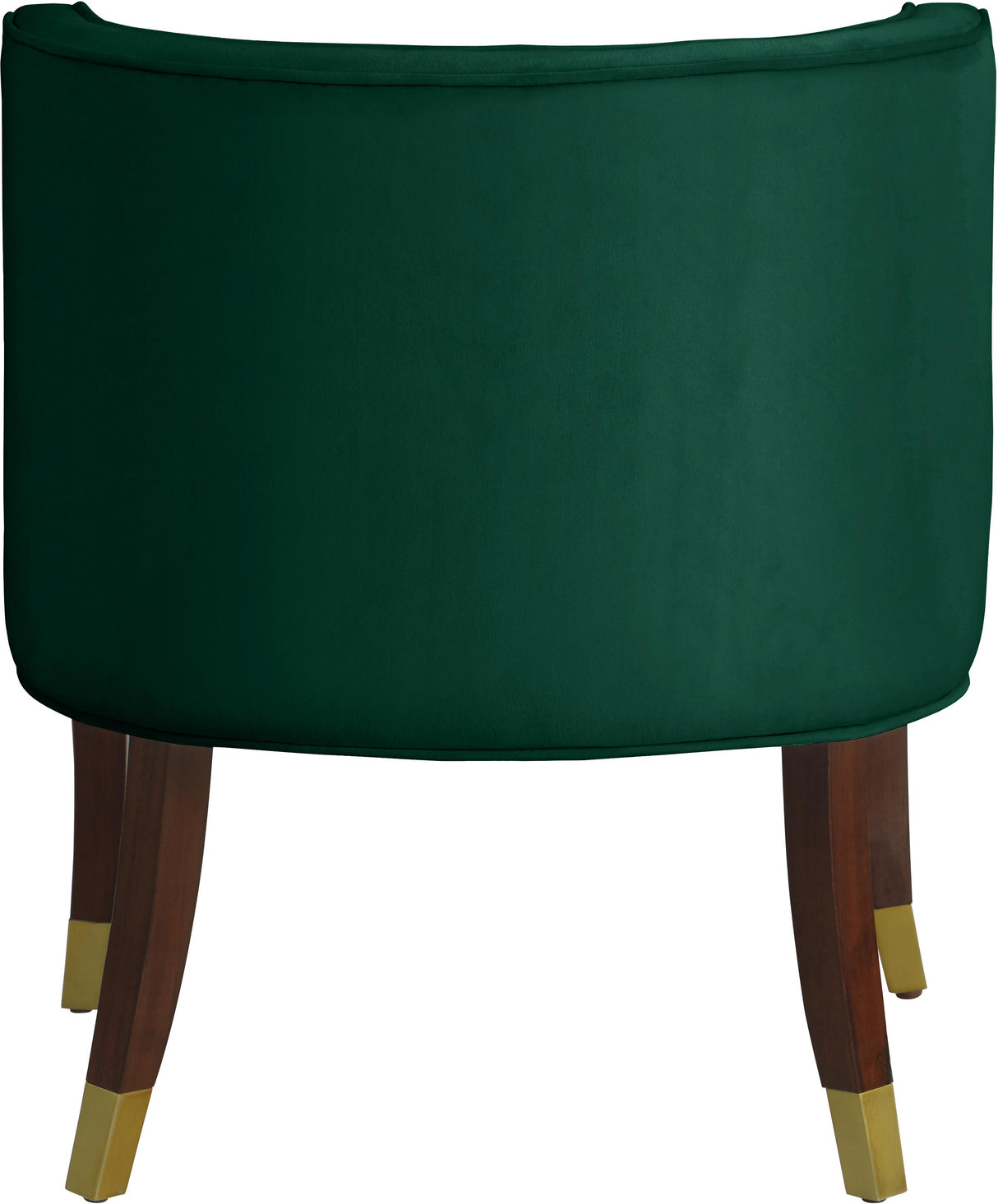 Perry Green Velvet Dining Chair - galleria furniture outlet