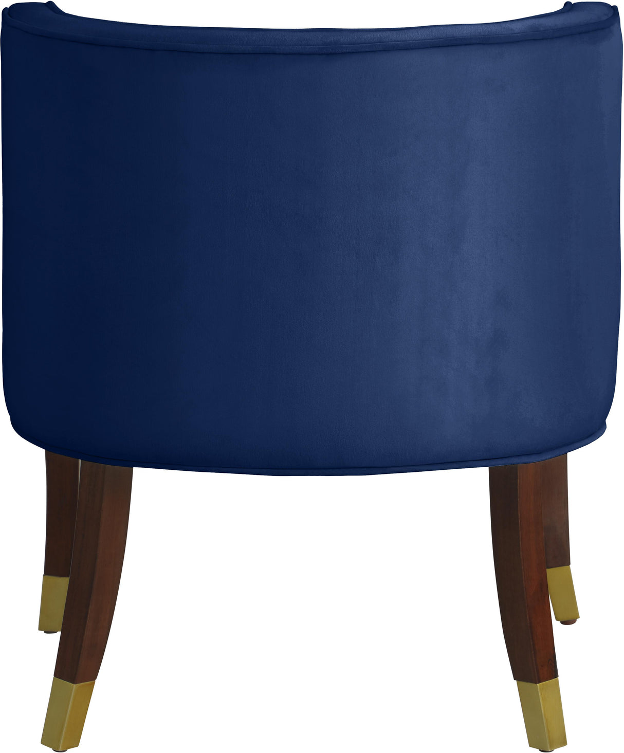 Perry Navy Velvet Dining Chair - galleria furniture outlet