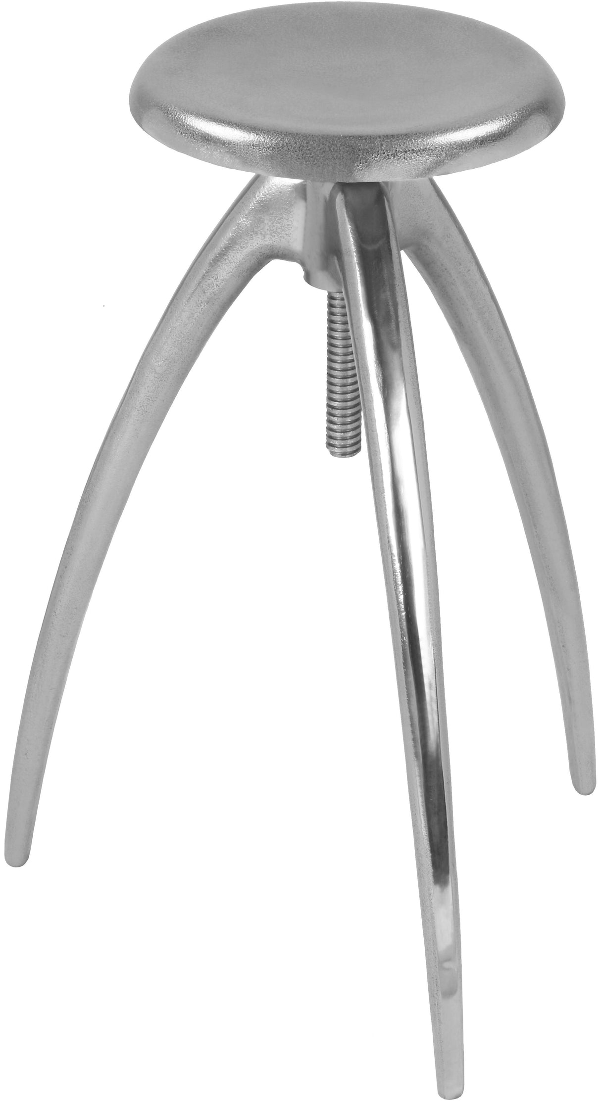 Clara Silver Counter/Bar Stool - galleria furniture outlet