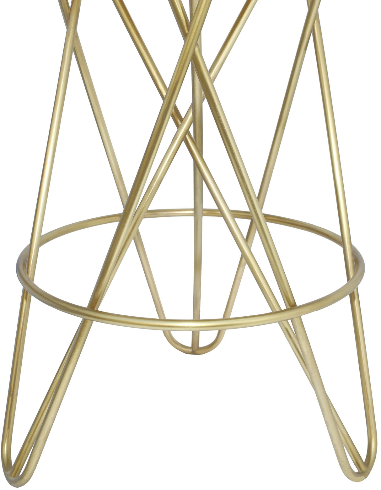 Mercury Gold Counter Stool - galleria furniture outlet