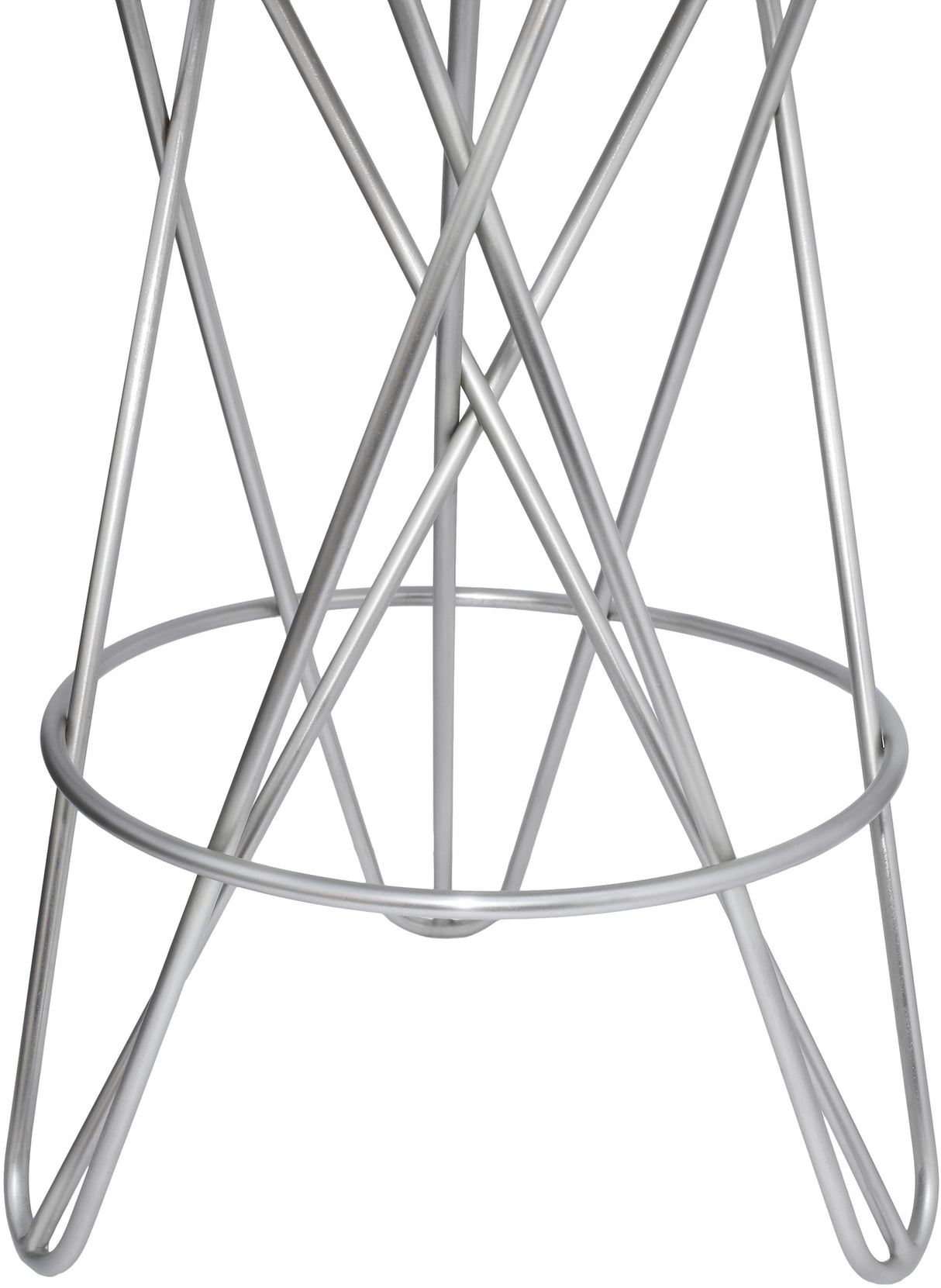 Mercury Silver Counter Stool - galleria furniture outlet