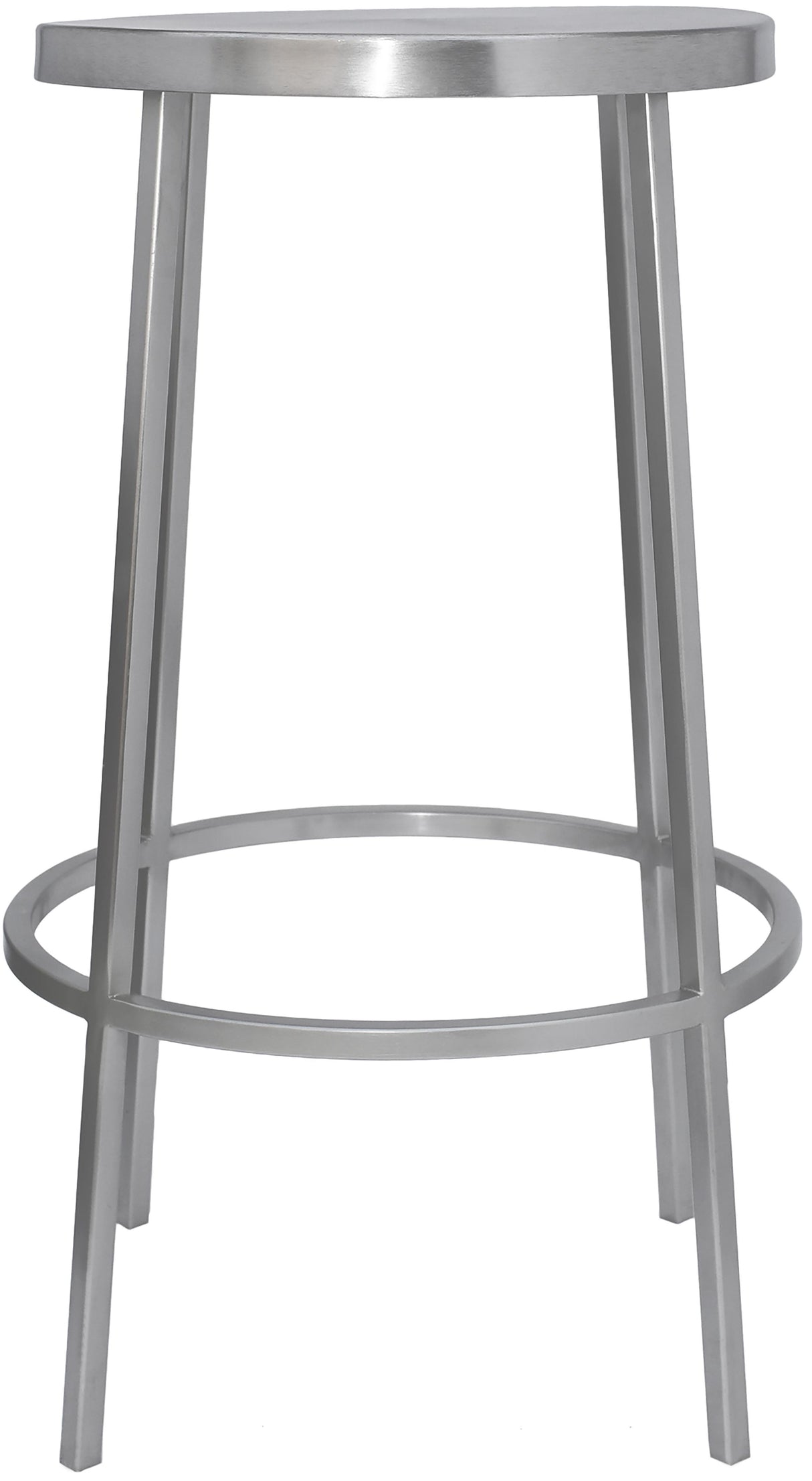 Tyson Silver Counter Stool - galleria furniture outlet